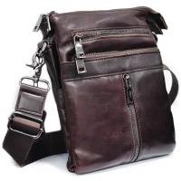 Мужская сумка планшет CATIROYA / сумка через / сумка на плечо кожа / сумка через плечо / большая сумка через плечо / небольшая сумка через плечо