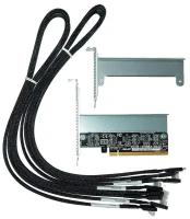 Плата расширения ASUS 4 NVME Upgrade KIT (90SKC000-M2WAN0)