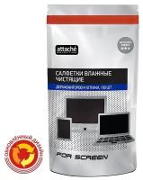 Салфетки Attache Selection "For Screen" запасной блок для экранов, 100 штук