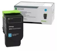 Картридж Lexmark сверхвысокой емкости с голубым тонером контрактный 5000 стр. для CS421dn, CX421adn