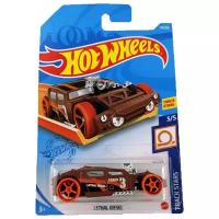 Hot Wheels Базовая машинка Lethal Diesel, коричневая