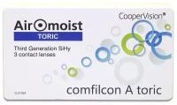 AIROMOIST Toric (Comfilcon A) 3 шт -02.75 -0.75 180 R 8.7 прозр