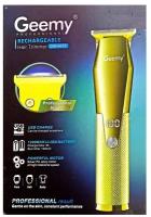 Машинка для стрижки GEEMY Триммер для стрижки RECHARGEABLE Hair Trimmer арт. GM-6652, золотой