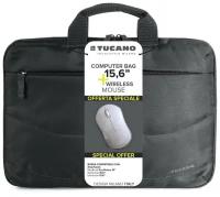 Сумка Tucano Borsa Idea PC bag 15.6" + MOUSE, цвет черный