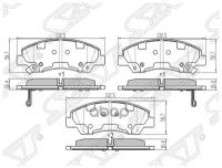 Колодки Тормозные Перед Suzuki Sx-4 13-/Vitara 14- Sat арт. ST5581061M00