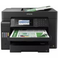 МФУ струйное EPSON L15150 «4 в 1», А3+, 25 стр./ мин, дуплекс, АПД, сетевая карта, Wi-Fi, СНПЧ