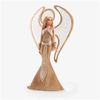 Кукла Барби Холидей Энджел 2022 Barbie x Bob Mackie Holiday Angel gold label