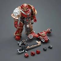 Фигурка Joy Toy Warhammer 40K Chaos Space Marines Crimson Slaughter Brother Maganar 1:18