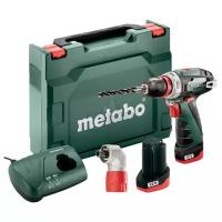 Дрель-шуруповёрт с угловой насадкой METABO PowerMaxxBSQuick