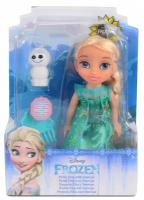 Disney Princess Кукла Эльза и маленький снеговик "Холодное Cердце" 09032