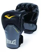 Перчатки Everlast Competition Style MMA LXL черные/серые