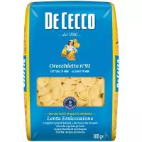 De Cecco Макароны Orecchiette n° 91, 500 г