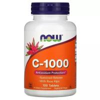 NOW Vitamin C-1000 Rh Sr 100 таб