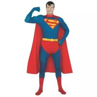 Карнавальный костюм Rubie's Супермен вторая кожа взрослый, M (48-50)