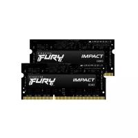Оперативная память Kingston Fury Impact DDR3L 1866 МГц 2x4 ГБ (KF318LS11IBK2/8)