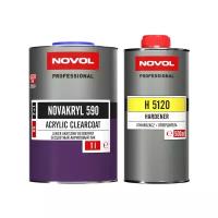 Лак HS NOVAKRYL SR 590 (Novol) 1л + отвердитель H5120 0,5 л