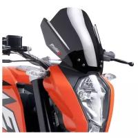 Стекло ветровое KTM 390 DUKE 2013-2016, темно-тонированное PUIG