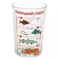 Подарки Граненый стакан "Рыбацкий" (270 мл)