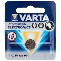 Батарейкa VARTA CR1216, 3 В BL1