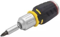 Stanley отвертка fatmax® stubby с 6 вставками FMHT0-62688