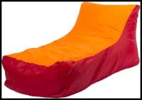 Кресло-мешок «Кушетка», оксфорд, Красный и оранжевый