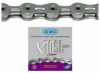 Цепь KMC X10SL 10SP 1/2X11/128X116Links silver