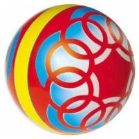 Мяч д.150 мм &quotКорзинка&quotокрашенный по трафарету Р4-150