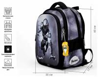 Школьный рюкзак(ранец)Maksimm с ортопедической спинкой для мальчиков /ранец для первоклассника /В подарок фирменный брелок