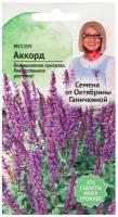 Иссоп Аккорд 0,5 г, семена многолетних трав для сада и балкона, многолетние лечебные