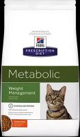 HILL`S 250гр Корм для кошек Metabolic для коррекции веса