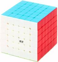 Скоростной Кубик Рубика QiYi MoFangGe 6x6 QiFan (S) v2 6х6 / Цветной пластик