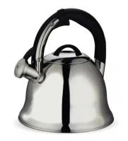Чайник для плиты Kelli KL-4519 со свистком / 3 л / нержавеющая сталь