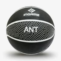 Мяч баскетбольный INGAME Ant №7 черно-серый