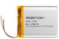 Аккумулятор ROBITON LP884762 3.7В 3200мАч PK1