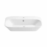 Накладная раковина для ванной комнаты Wellsee Eclatant 151301000, ширина умывальника 65 см, цвет глянцевый белый