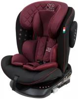 Автокресло группа 0/1/2/3 (до 36 кг) SWEET BABY Crosstour 360 SPS Isofix, wine/black