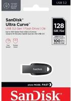 USB флешка Sandisk 128Gb Ultra Curve USB 3.2 Gen 1 100 Mb/s