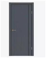 Дверь межкомнатная в комплекте Bolivar, цвет Дуб моренго, 2000х700, (полный комплект: полотно, коробка, наличник)