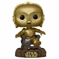 Фигурка Star Wars Funko POP! Episode 6 Return of the Jedi 40th Anniversary C-3PO in chair (609)