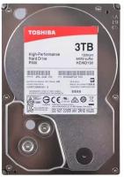 Жесткий диск 3.5" TOSHIBA P300 3ТБ, SATA III, 64 Mb, 7200 rpm (HDWD130UZSVA)