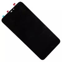 Дисплей (экран) в сборе с тачскрином для Asus ZenFone Max (M2) черный / 1520x720