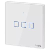 Выключатель Sonoff TX T2EU3C WiFi & RF (Белый/3)