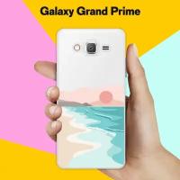 Силиконовый чехол на Samsung Galaxy Grand Prime Прилив / для Самсунг Галакси Гранд Прайм