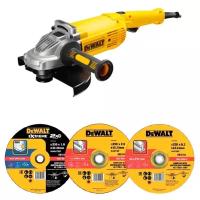 УШМ DeWALT DWE496D10-RK, 2600 Вт, 230 мм