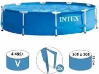 Бассейн каркас-металл круглый 305*76 см 28200