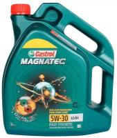 Моторное масло CASTROL MAGNATEC 5W-30 A3/B4 синтетическое, 5 Л