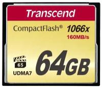 Transcend Карта памяти Compact Flash 64Gb, High Speed TS64GCF1000 1000-x