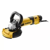 Угловая шлифмашина DEWALT DWE4257KT, 125 мм, антивибрационная ручка, кожух и чашка для шлифования