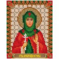 Набор для вышивания "PANNA" CM-1465 "Икона Святой Преподобномученицы Евгении Римской" 8.5 х 10.5 см