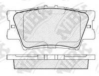 Колодки дисковые задние для toyota camry acv40 06 Nibk PN1522